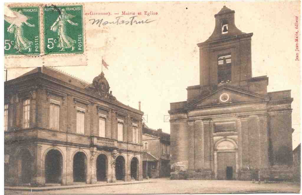 montastruc, mairie, eglise